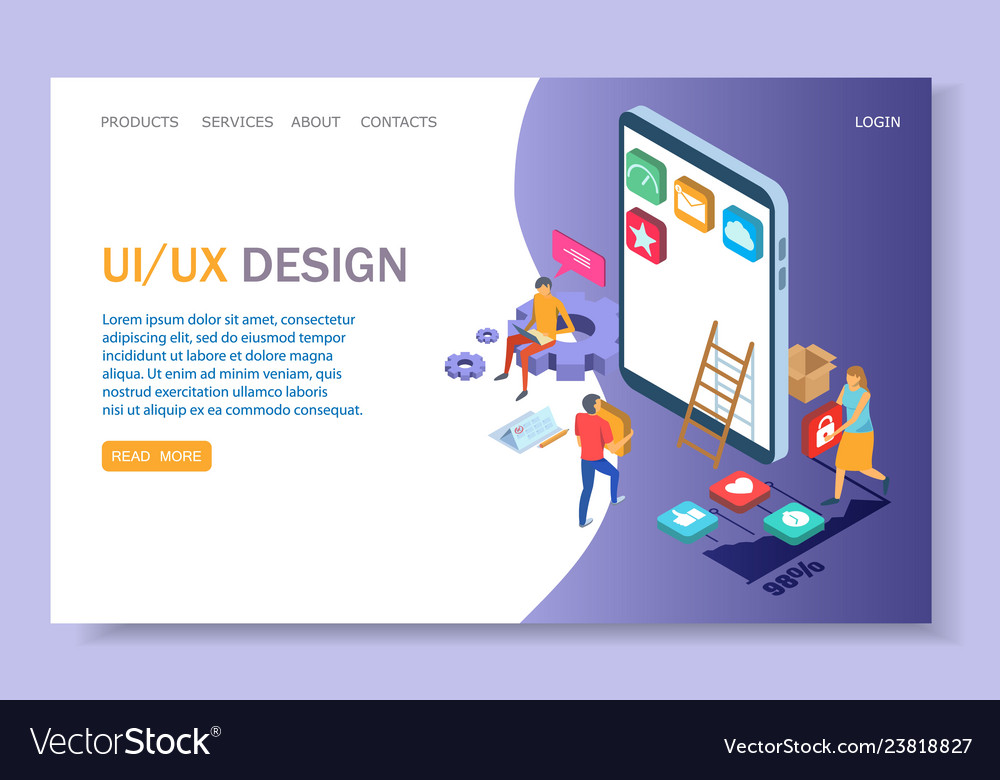 UI/UX Landing Page