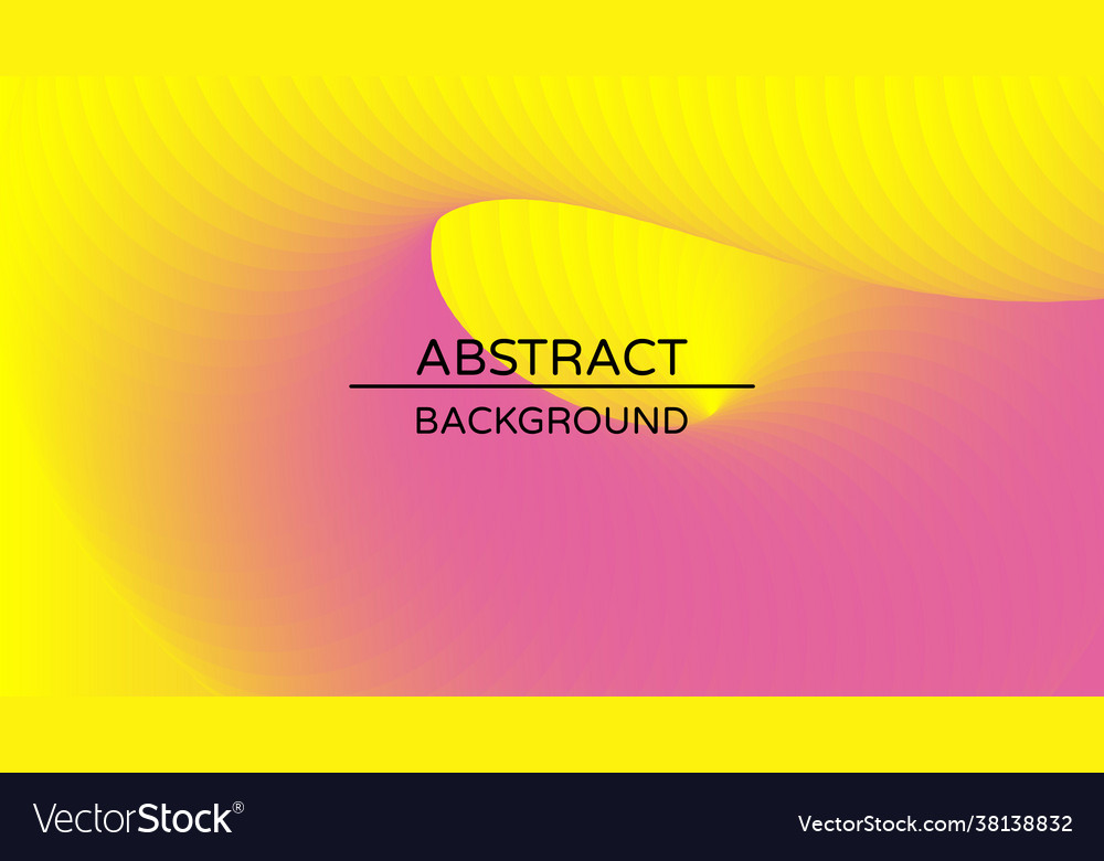 Abstract geometric background with 3d twisted