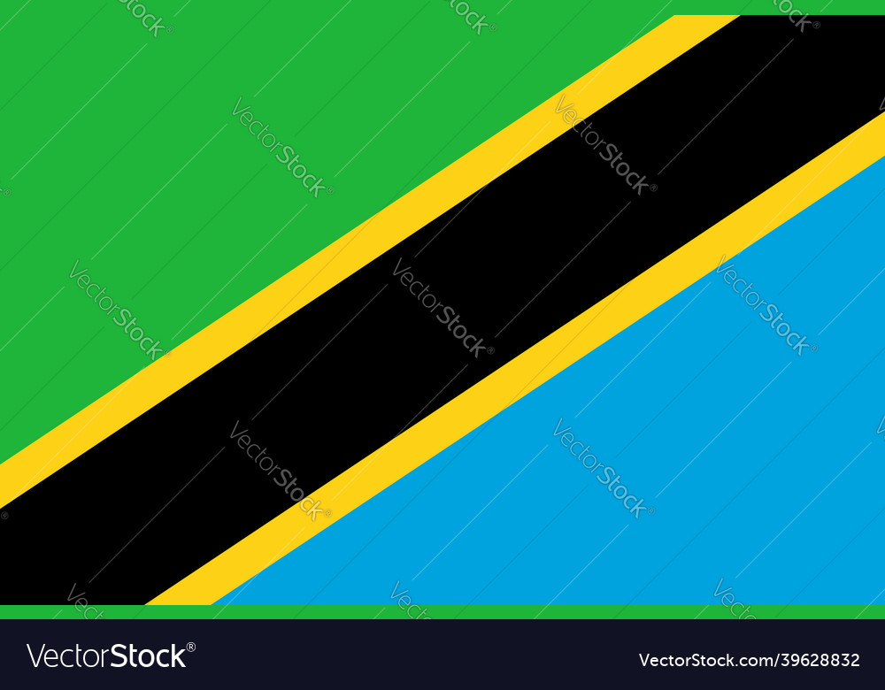 National flag united republic of tanzania