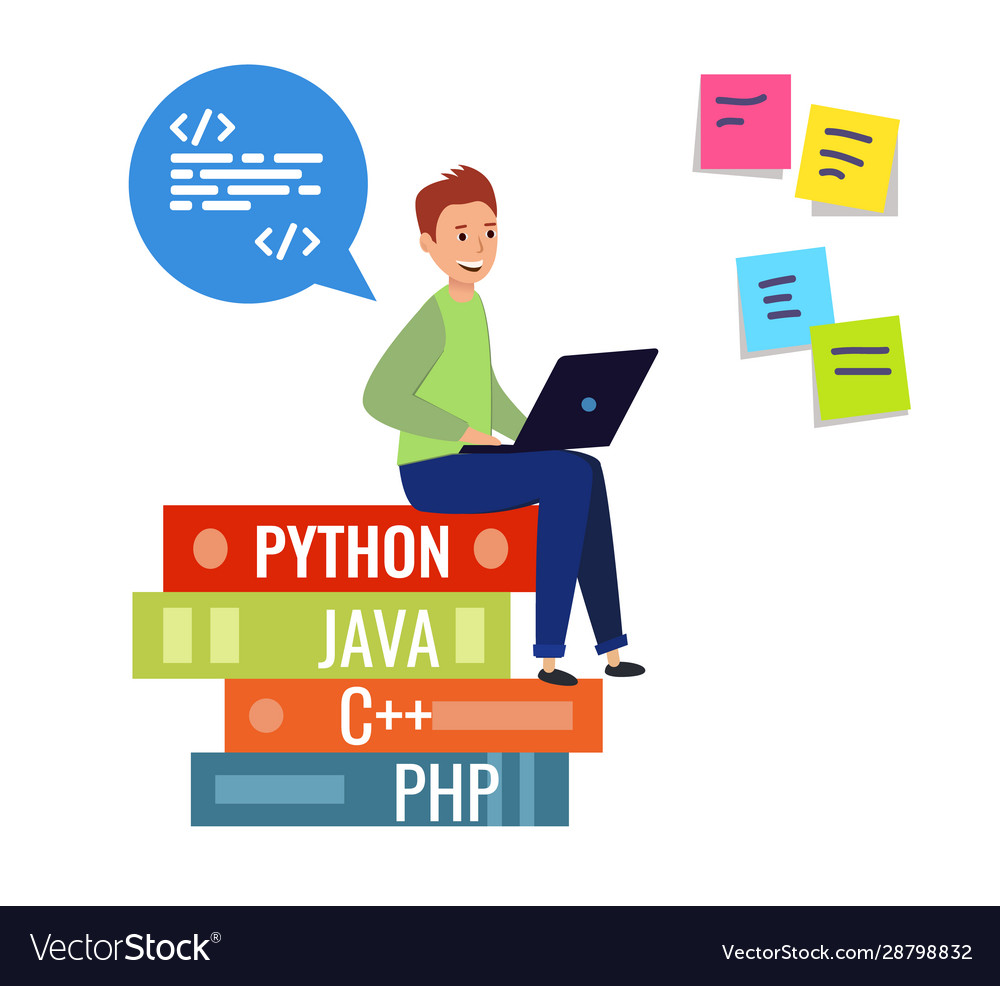 Programmer Working on Code