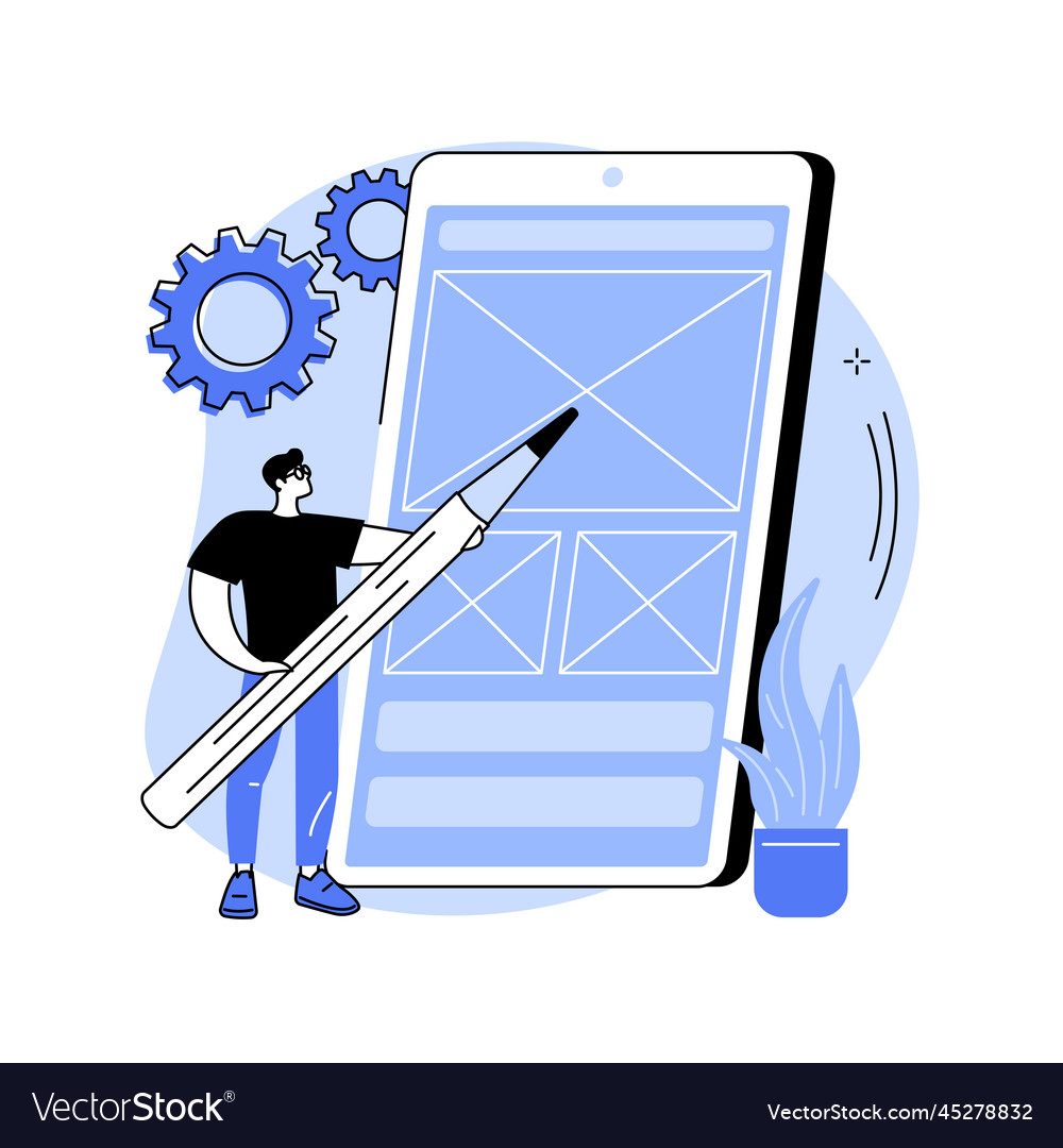 Prototyping abstract concept vector image Prototyping abstract concept