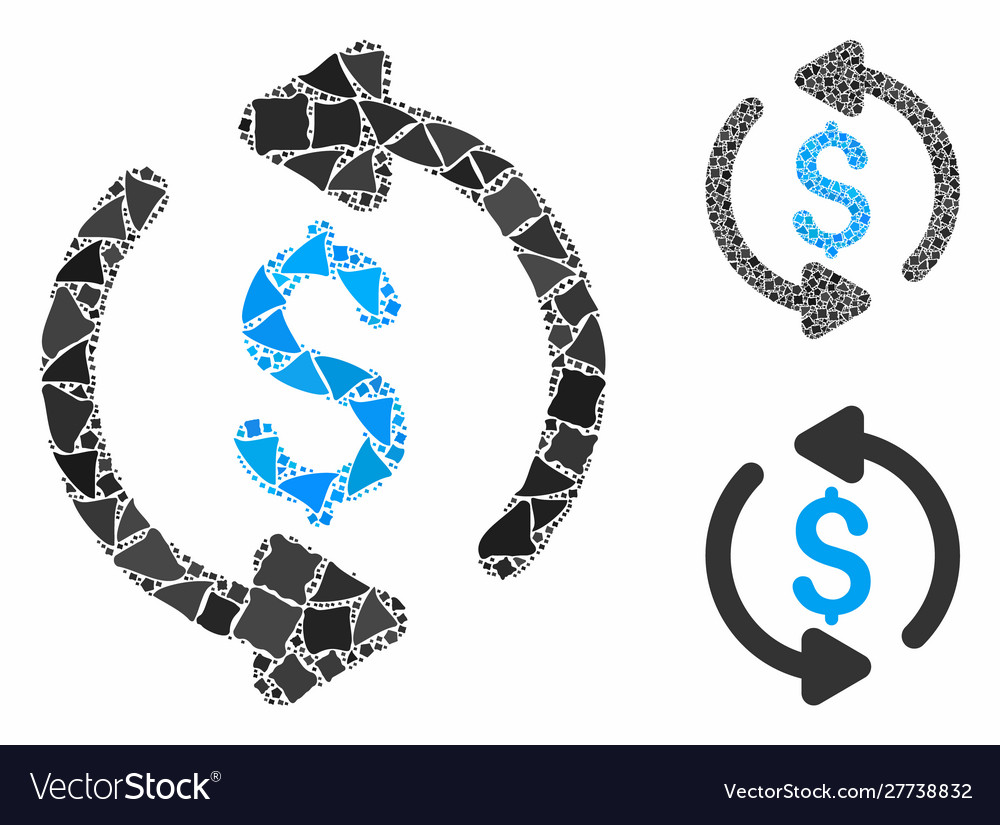 Refresh price mosaic icon irregular elements