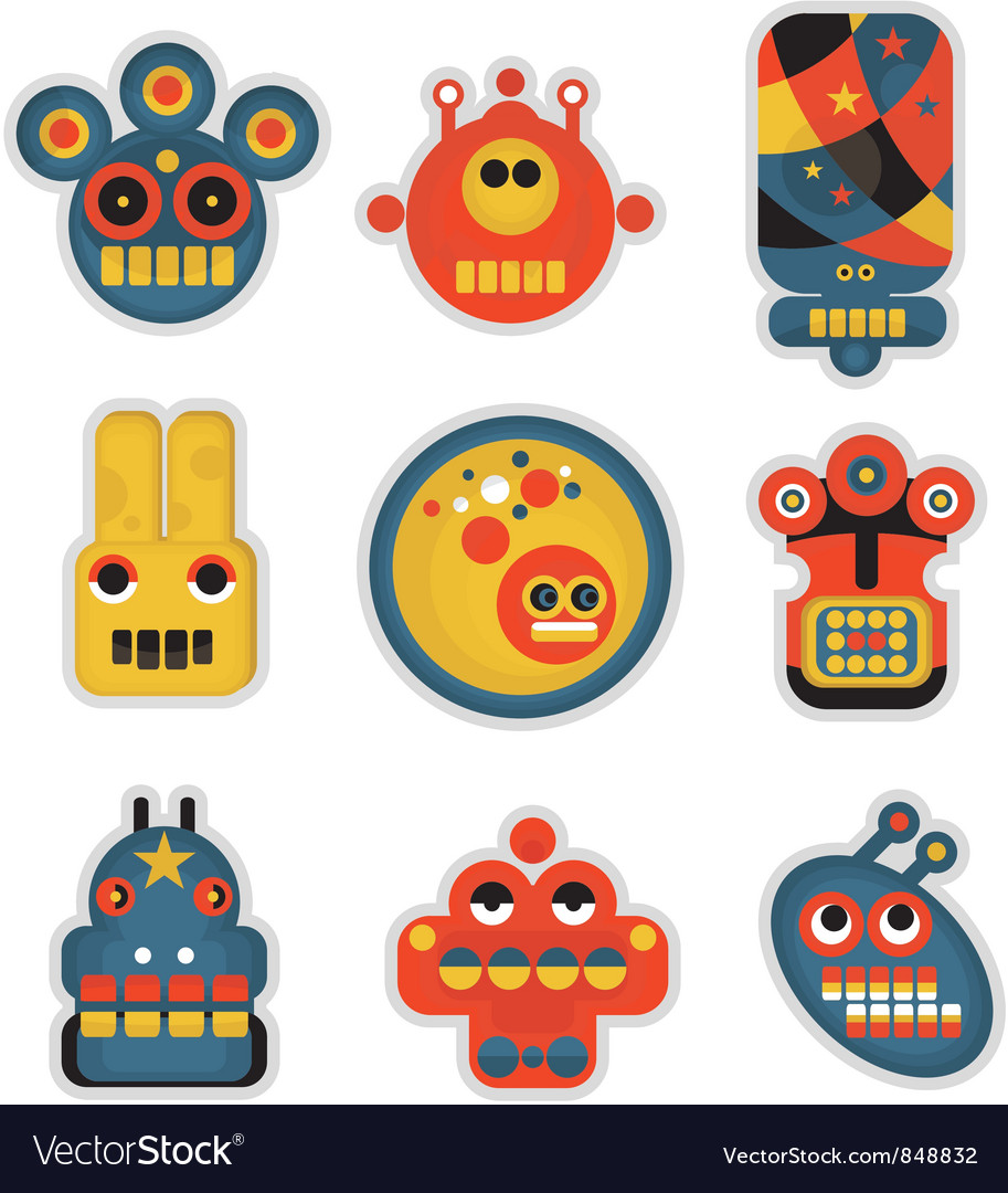 Robot Face Collection