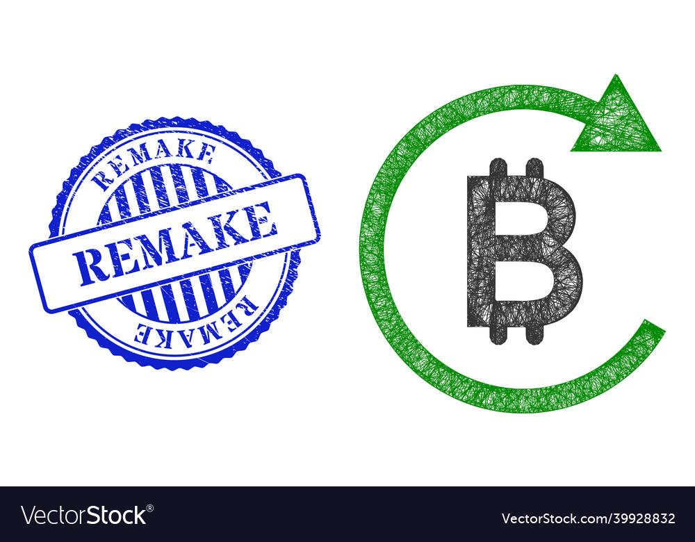 Rubber remake stamp and net bitcoin repay web mesh