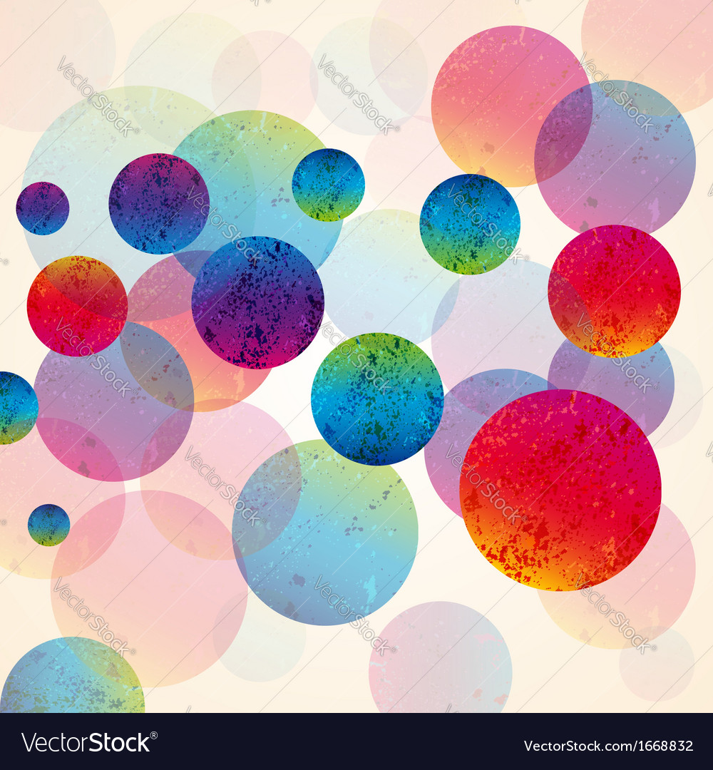 Tech Circles Abstract Background