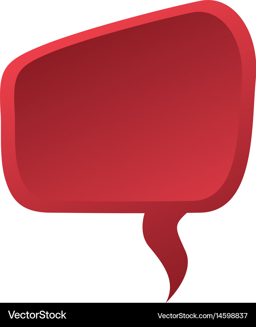 Comic speech bubble Royalty Free Vector Image - VectorStock