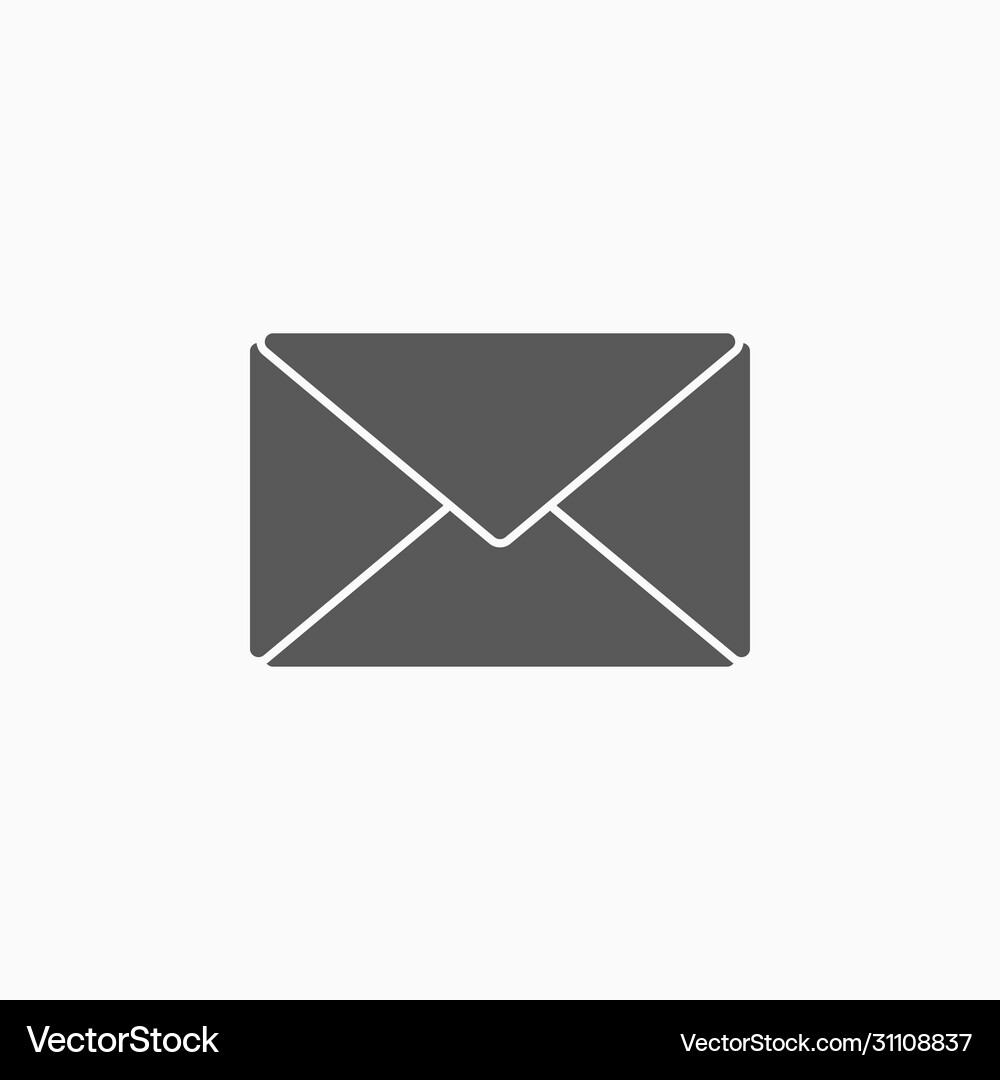Envelope mail icon Royalty Free Vector Image - VectorStock