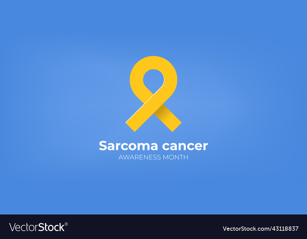 Sarcoma cancer awareness month concept horizontal