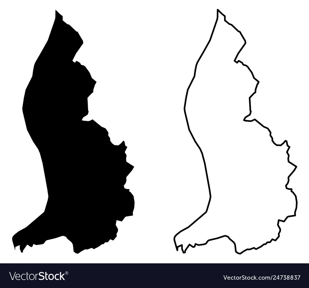 Simple only sharp corners map - principality