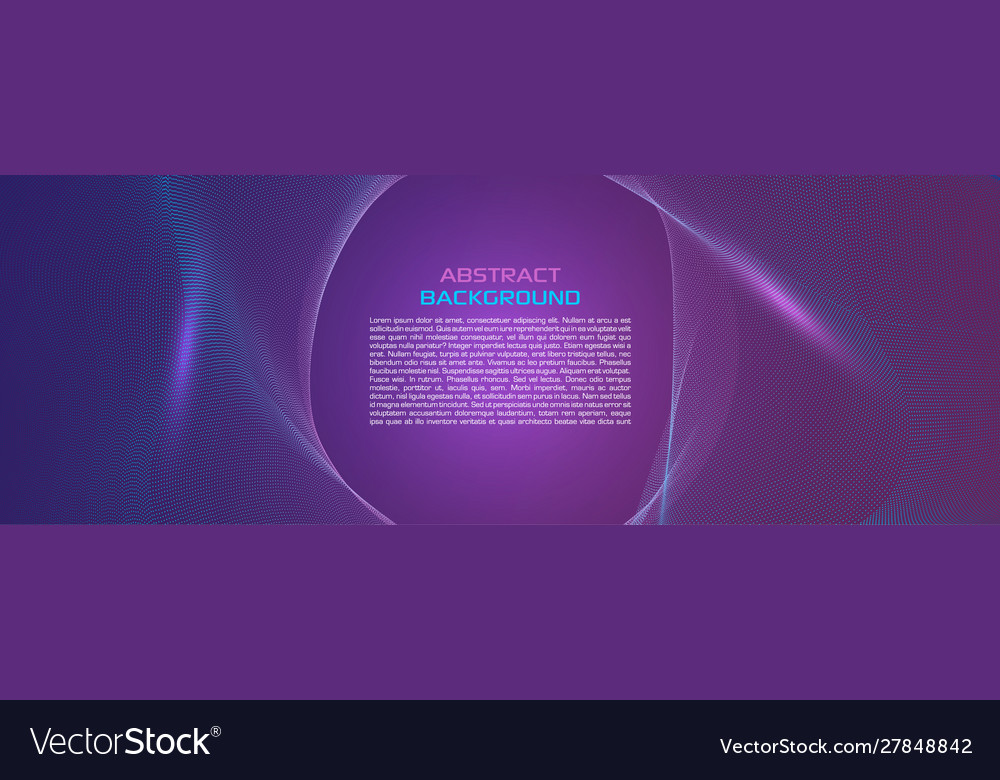 Abstract colorful background with dotted wave