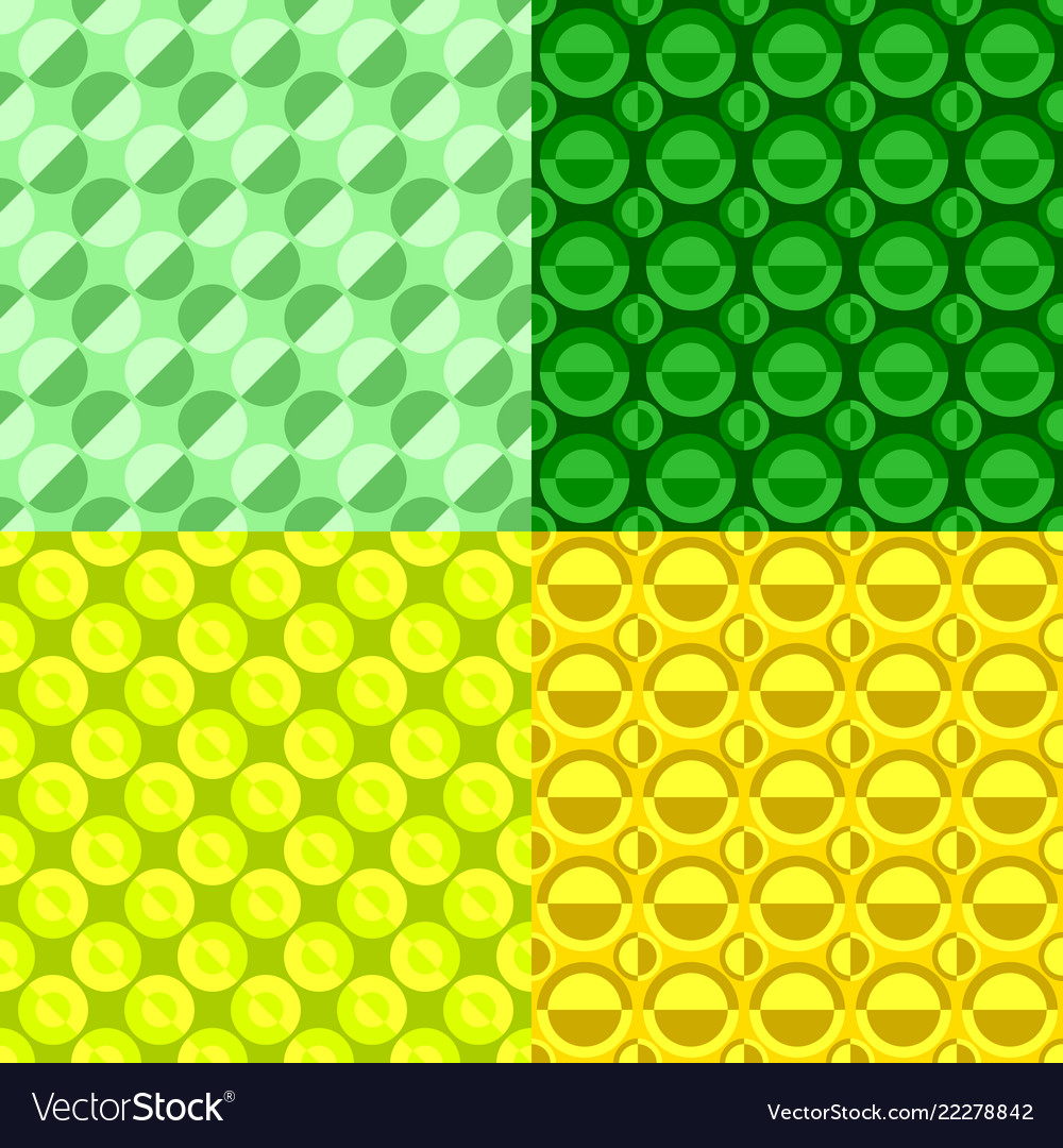 Abstract repeating circle pattern design
