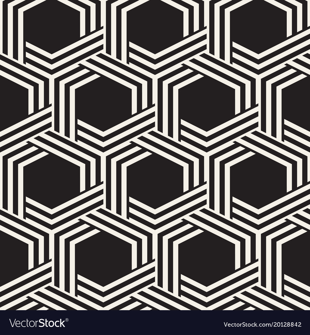 Hexagonal Abstract Pattern