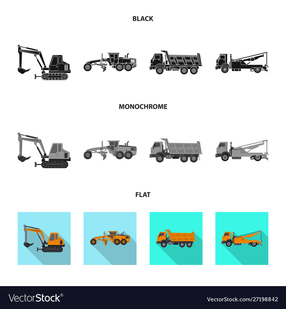 Isolated object build and construction sign vector image Isolated object build and construction sign