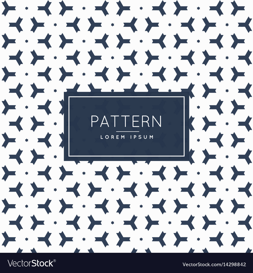 Pattern background with abstract three sided shape