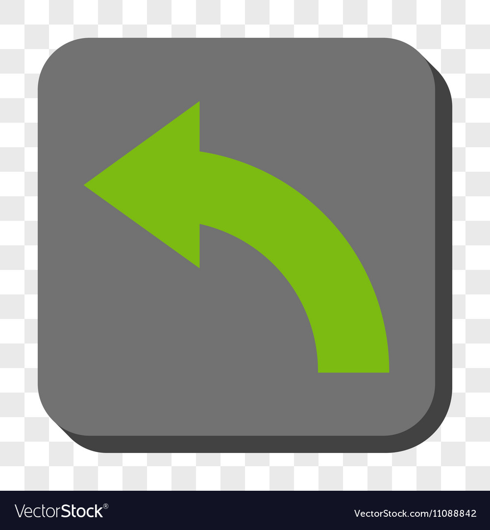 Rotate left rounded square button