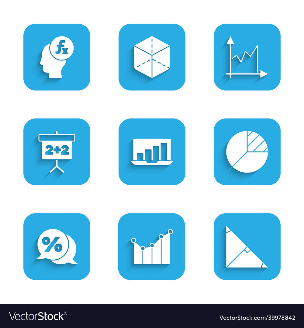 Set laptop with graph chart schedule vector image Set laptop with graph chart schedule
