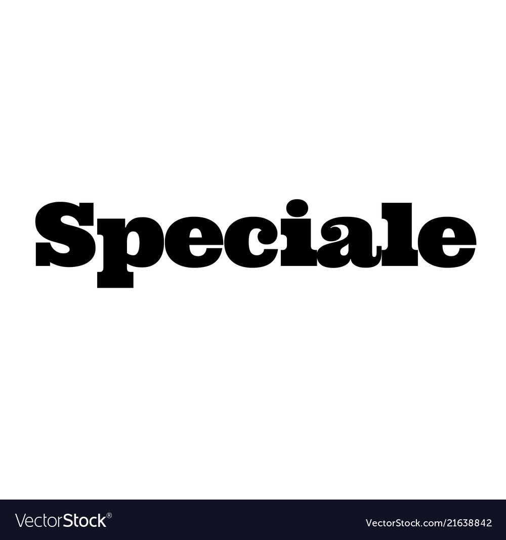 Special stamp on white Royalty Free Vector Image