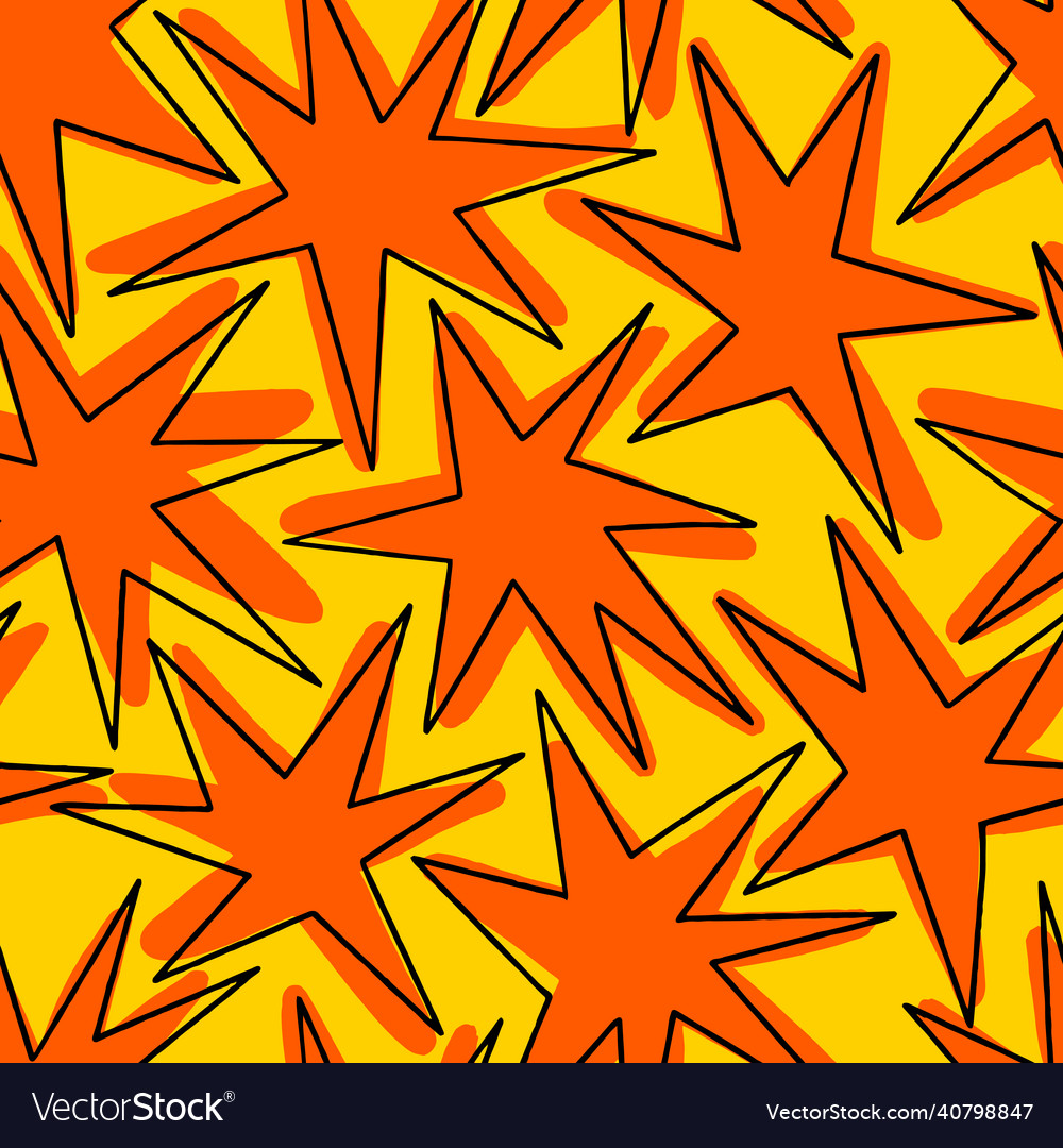 Explosive Starburst Pattern
