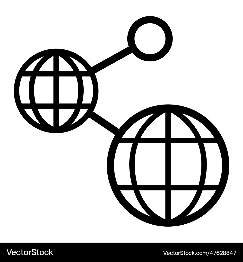 Internet icon Royalty Free Vector Image - VectorStock