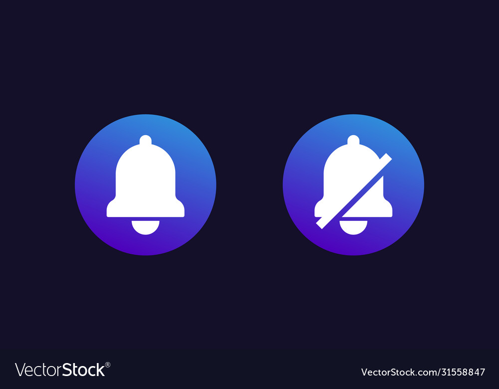 Notification icons for web and apps