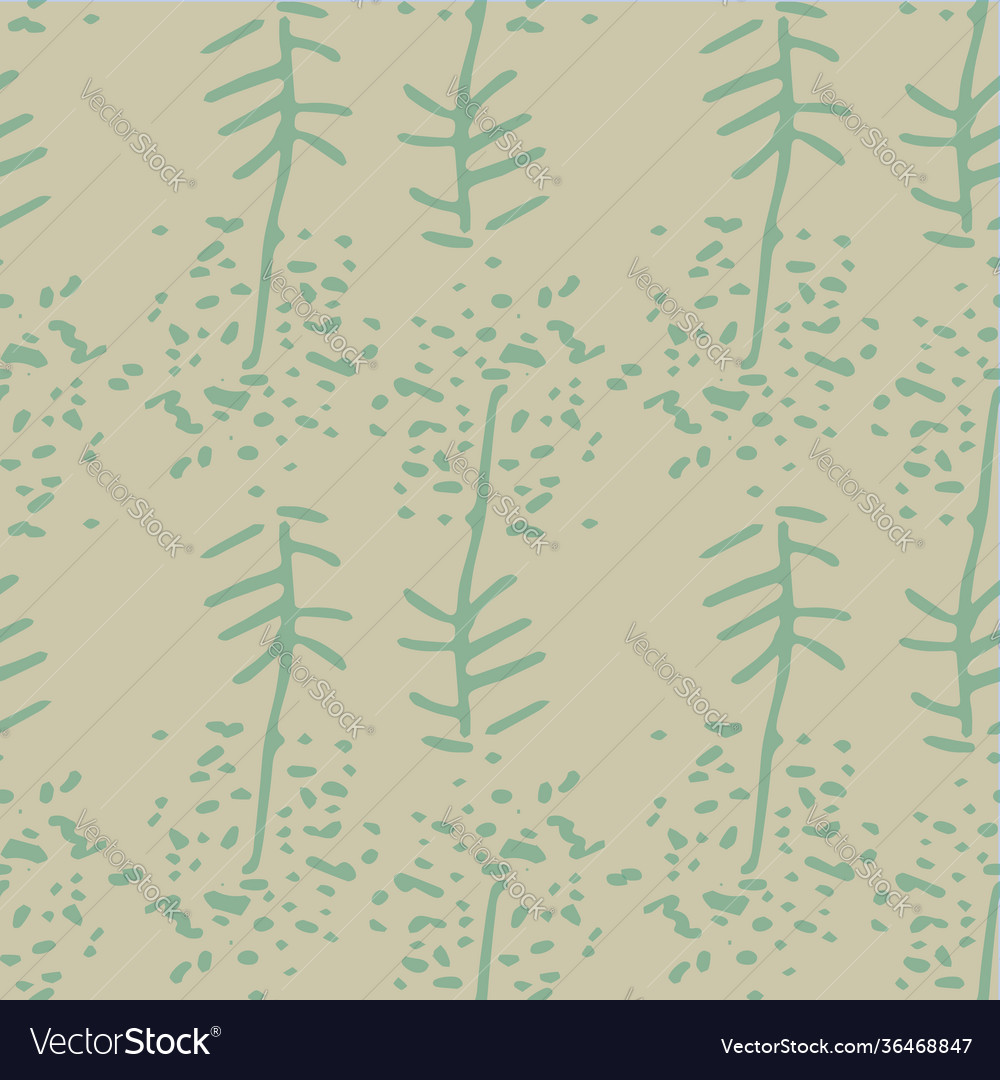 Spring flowers seamless repeat pattern print vector image Spring flowers seamless repeat pattern print