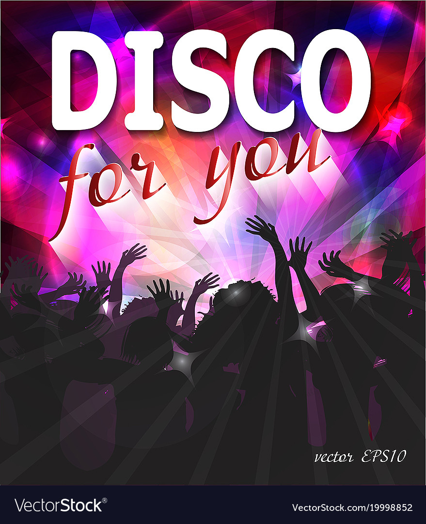 Disco party design