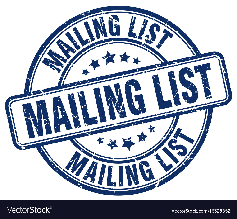 Mailing list