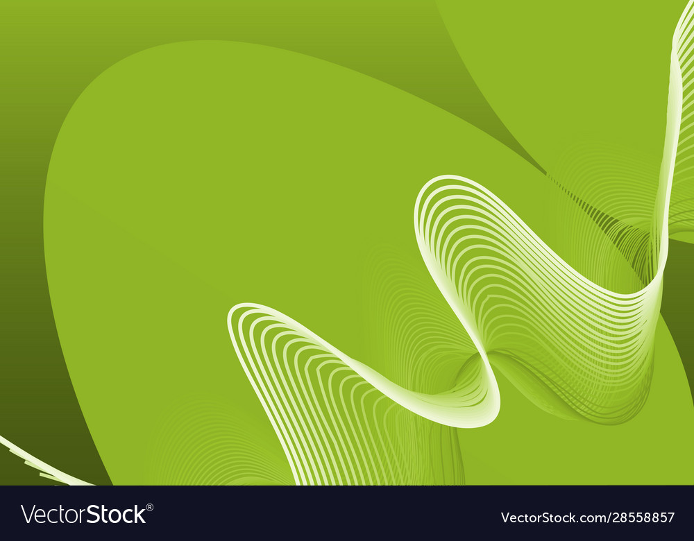 Background template with green abstract pattern