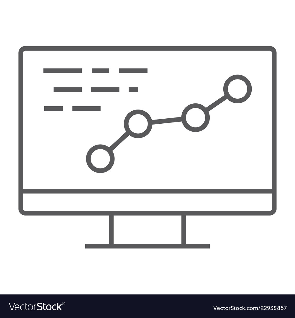 Entwicklung Dünne Linie Icon Optimierung Codierung vector image Entwicklung Dünne Linie Icon Optimierung Codierung