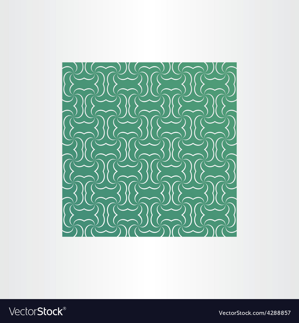 Green square sameless pattern background Vector Image