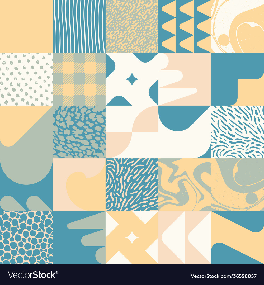 Hand-drawn Abstract Pattern Design Royalty Free Vector Image