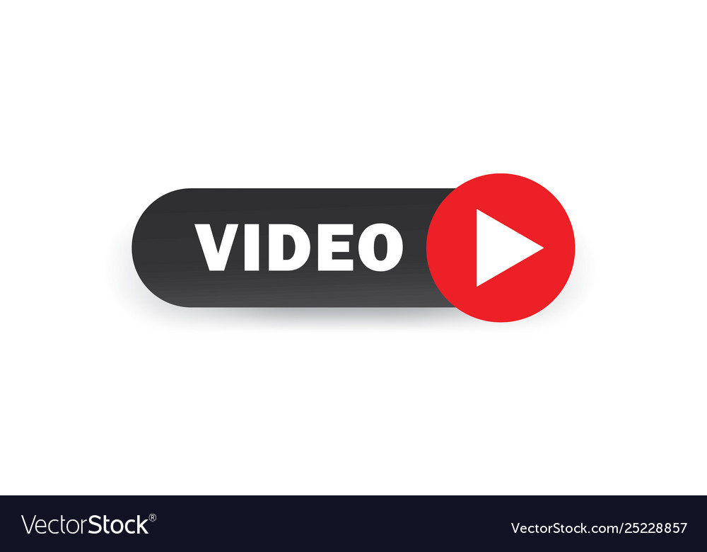 Red Play Button Web Icon