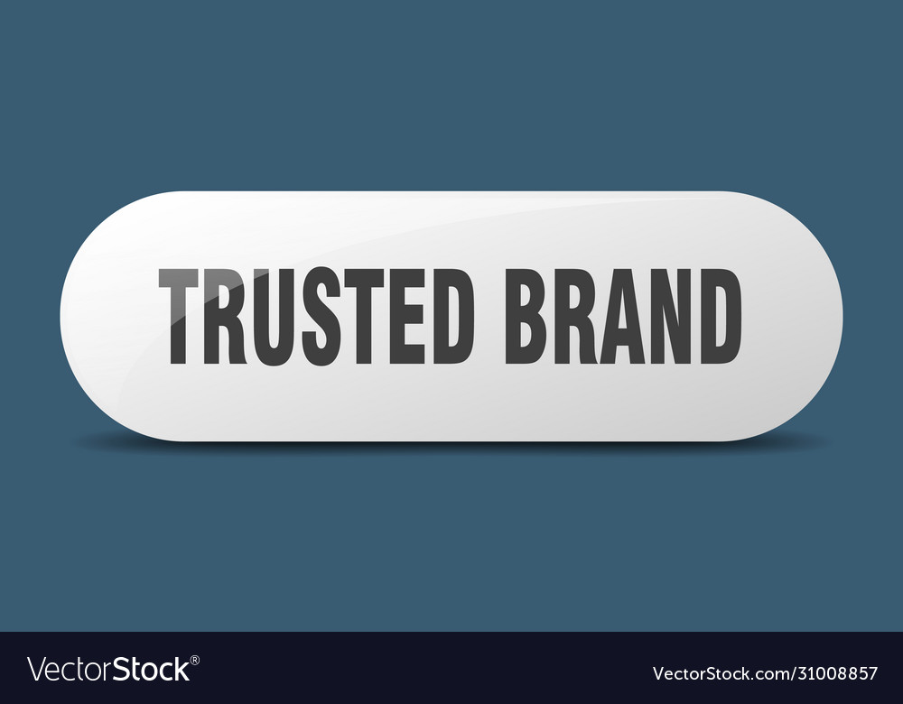 Trusted brand button sign key push