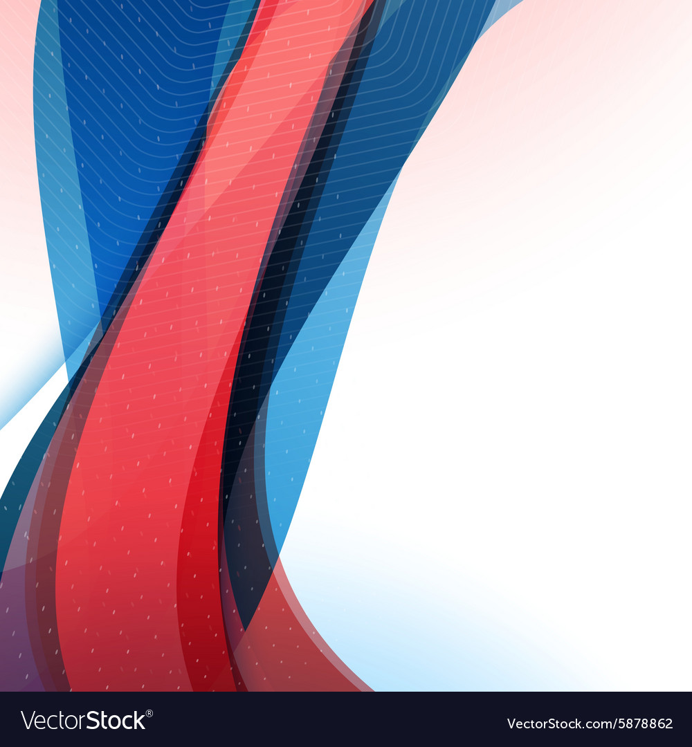 Abstract Colorful Wave Background