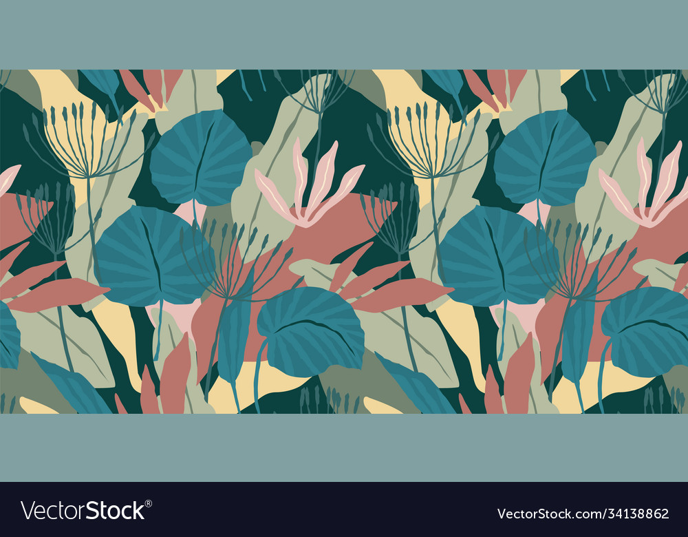 Abstract Leaf Pattern
