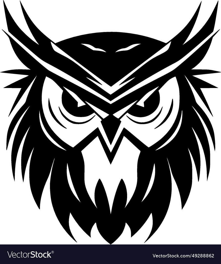 Owl - high quality logo ideal for t-shirt