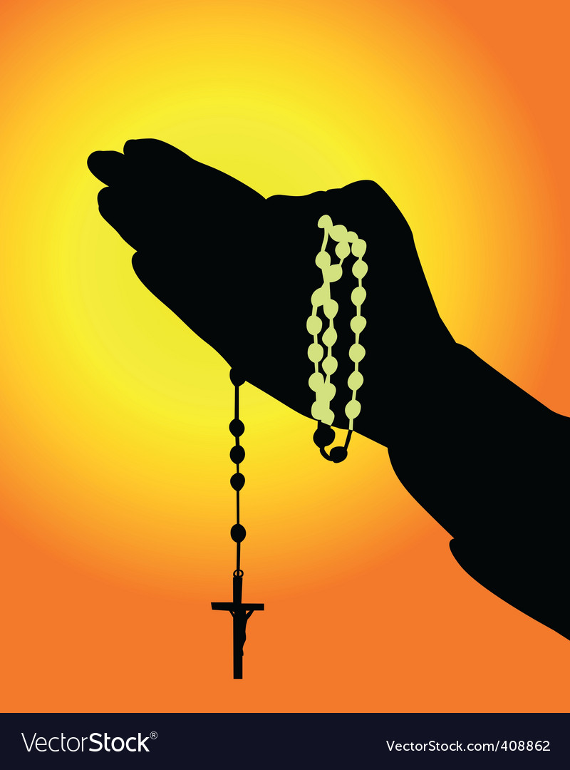 Rosary icon Royalty Free Vector Image - VectorStock