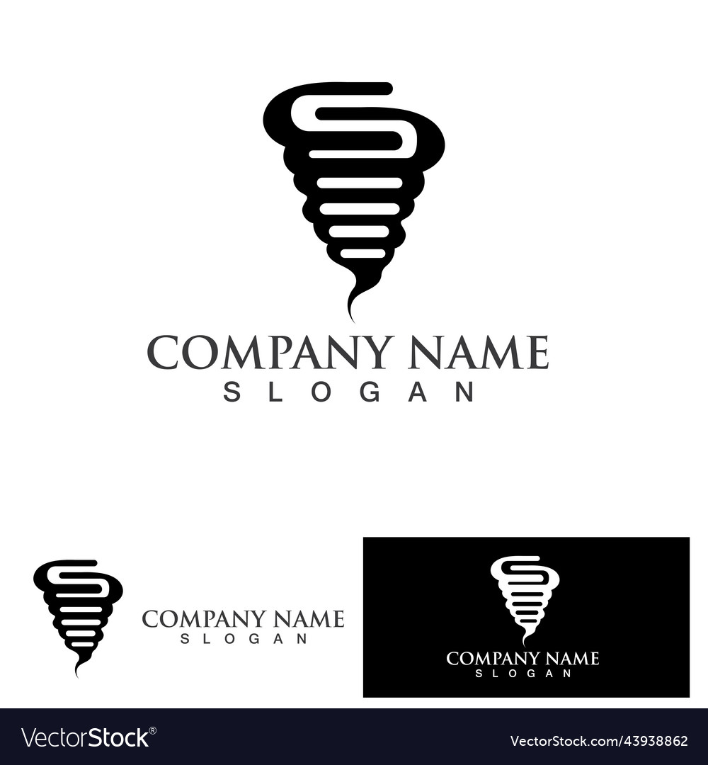 Tornado symbol Royalty Free Vector Image - VectorStock