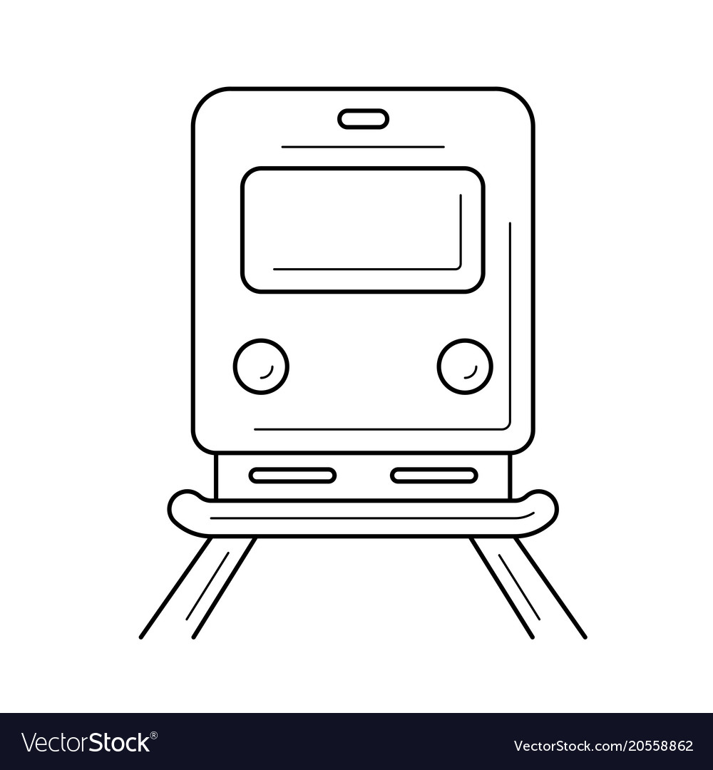 Train line icon