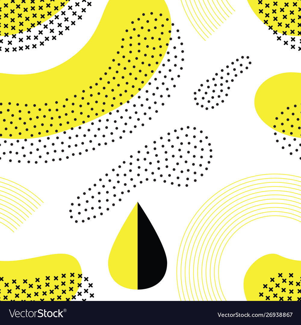 Abstract geometric seamless pattern with simple vector image Abstract geometric seamless pattern with simple