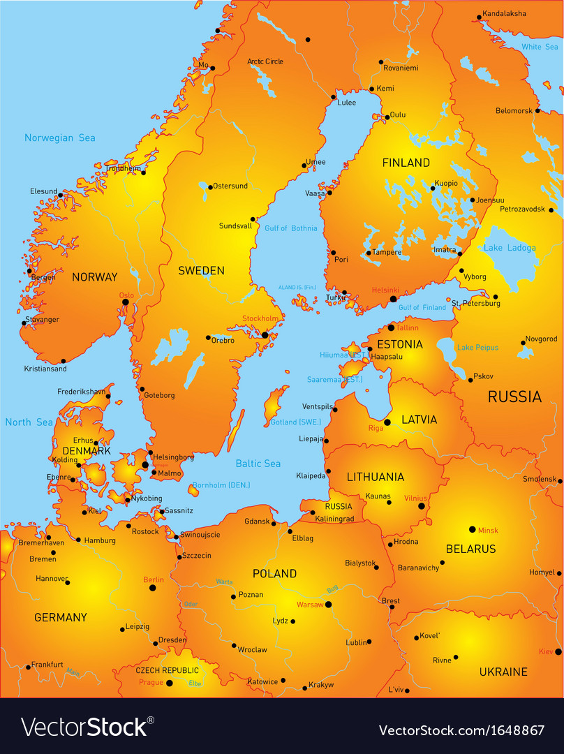 Länder der Ostseeregion