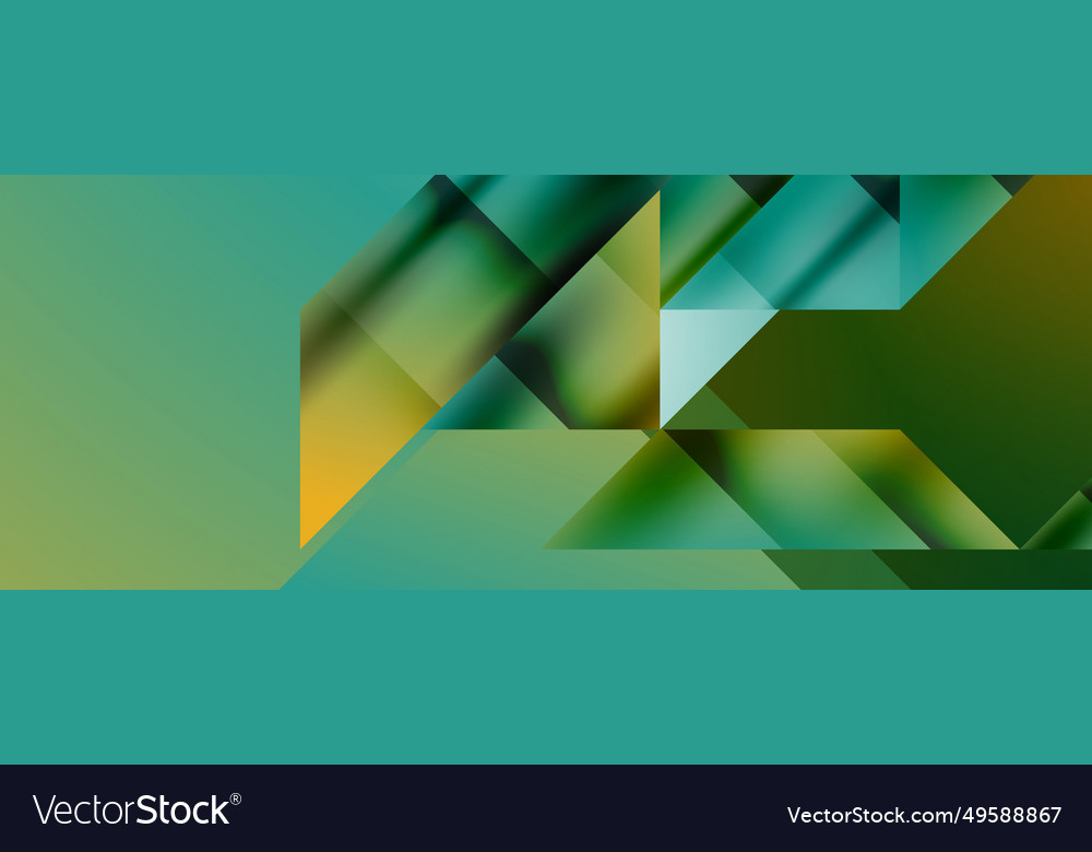 Captivating abstraction triangles vector image Captivating abstraction triangles