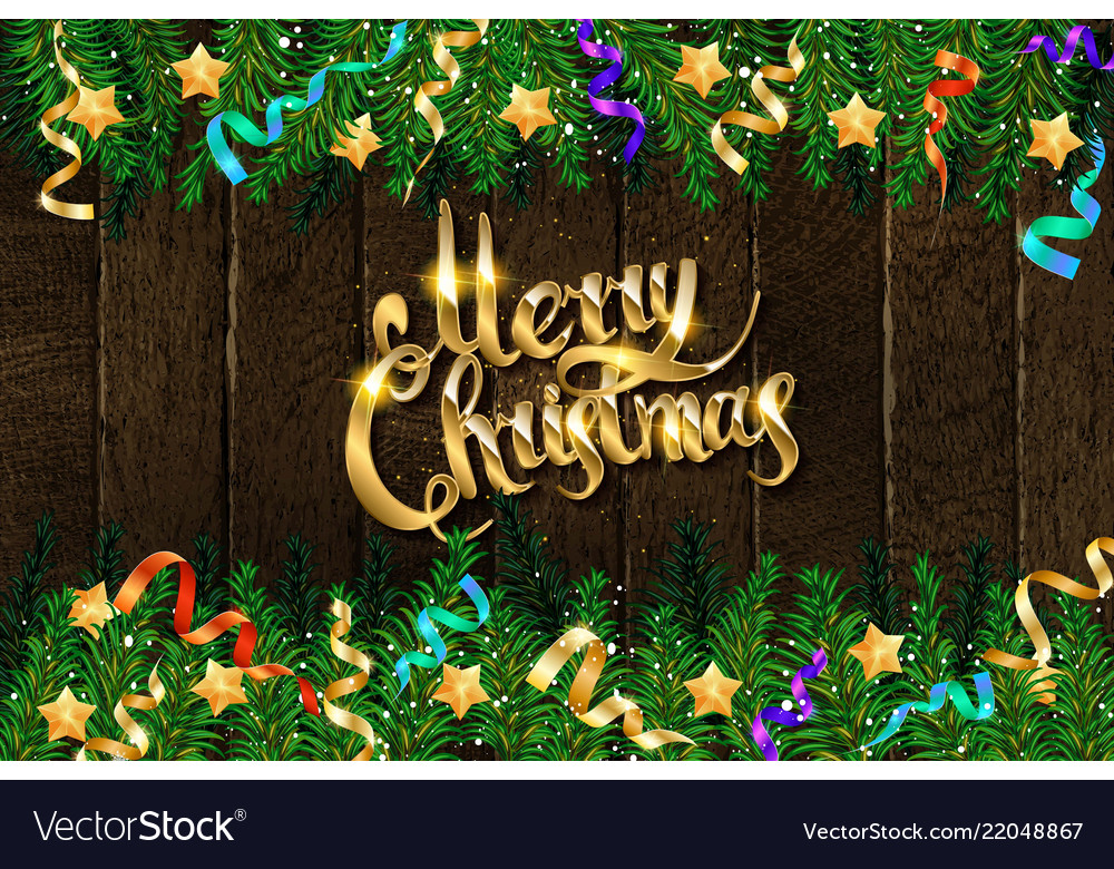 Weihnachts- oder Neujahrsdekoration Banner vector image Weihnachts- oder Neujahrsdekoration Banner