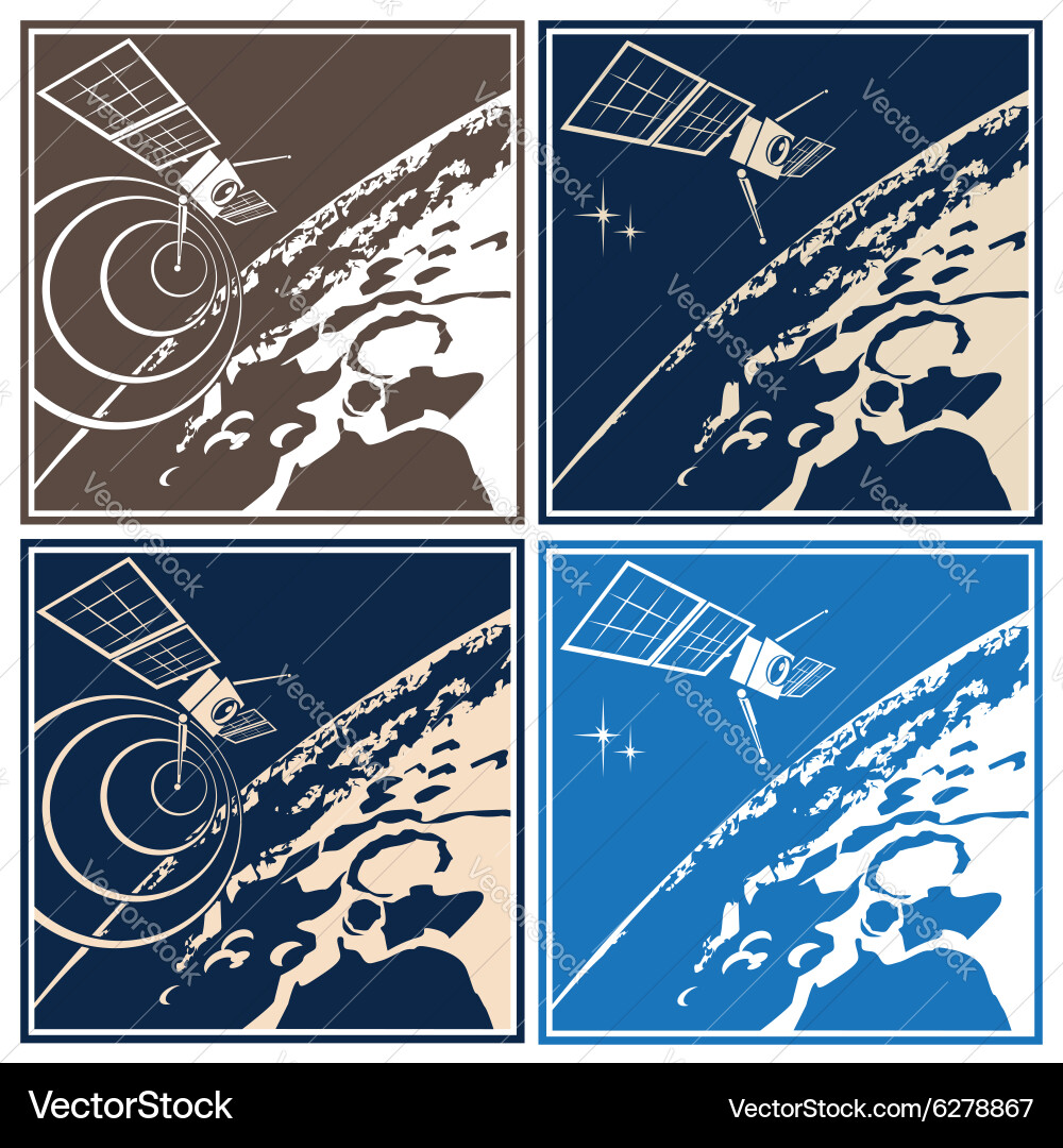 Deep space explorer Royalty Free Vector Image - VectorStock