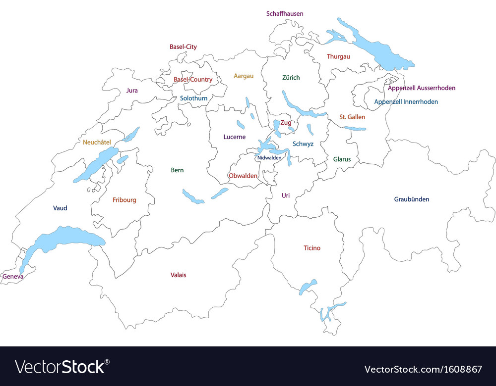 Спутниковая карта швейцарии 2020 года