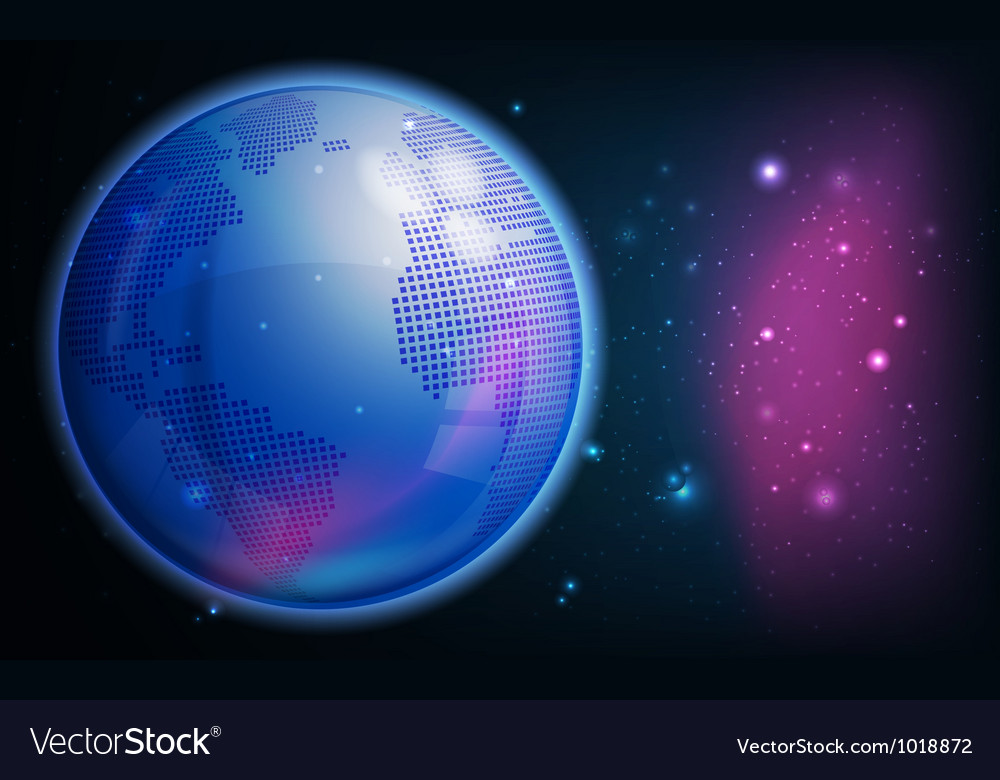 Abstract space Royalty Free Vector Image - VectorStock
