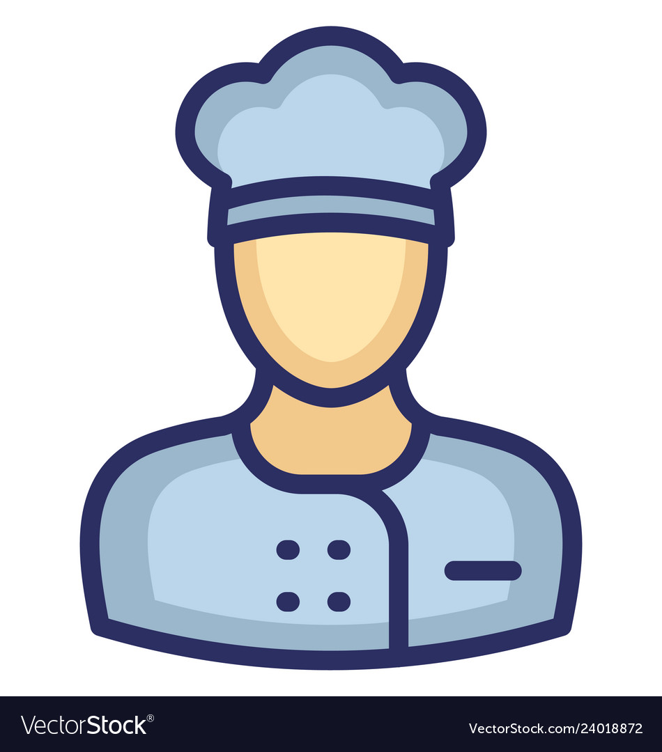 Chef icon which can easily modify or edit