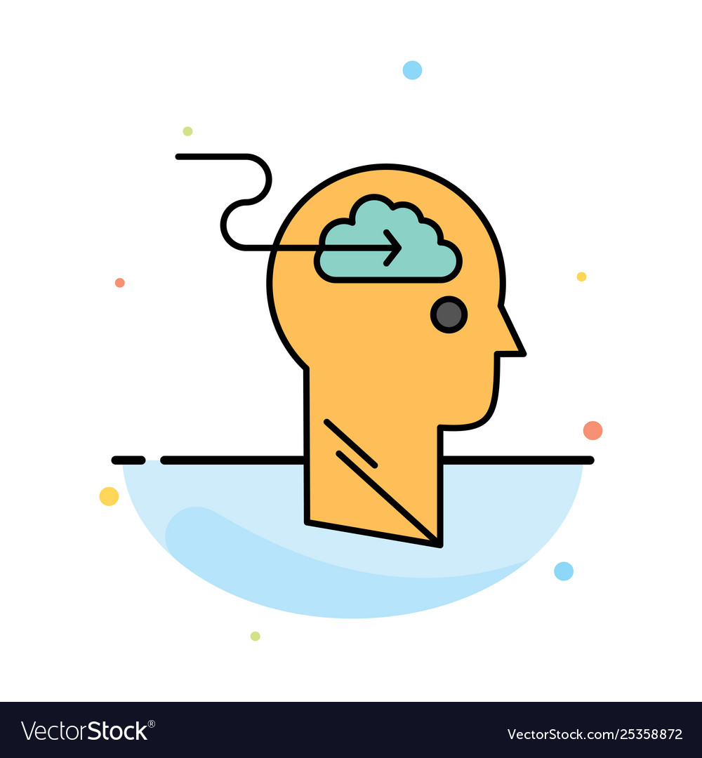 Cloud update download upload user abstract flat