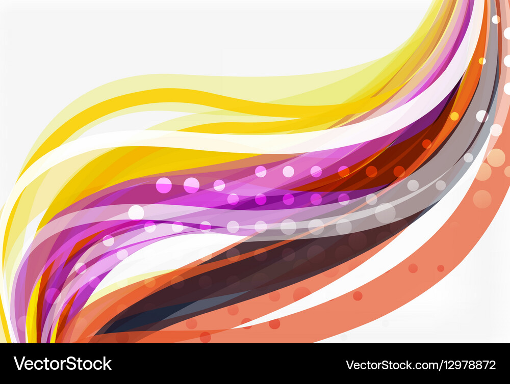 Flowing abstract background Royalty Free Vector Image