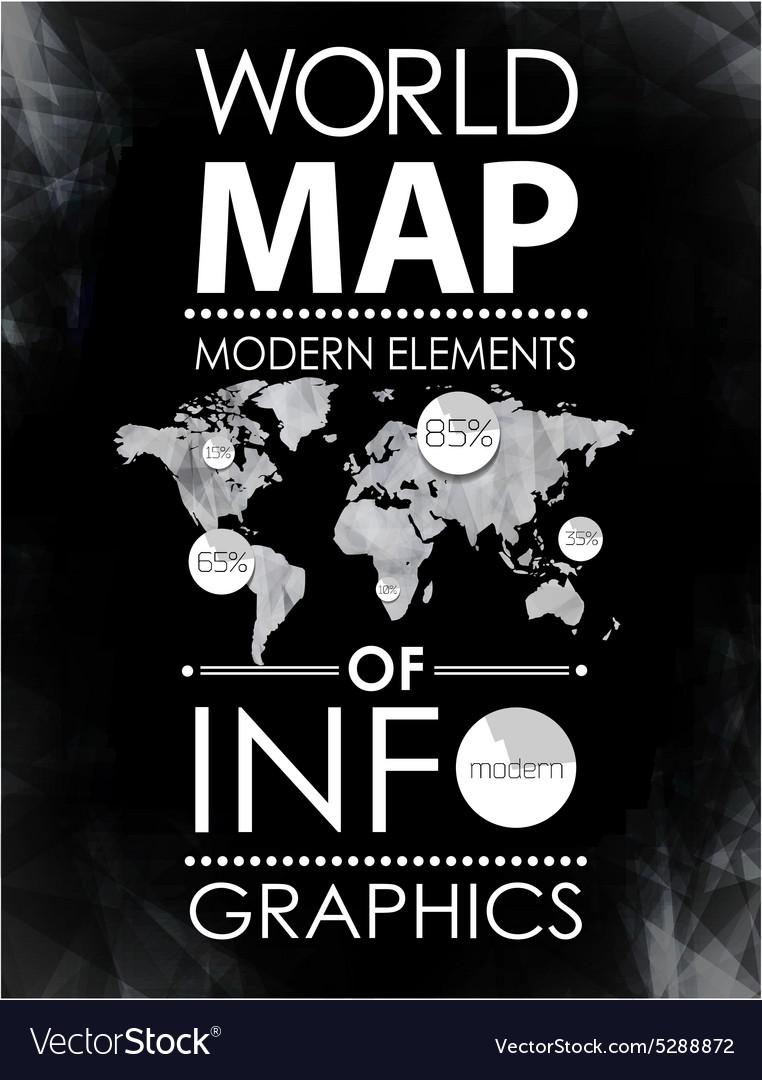 Modern elements of info graphics